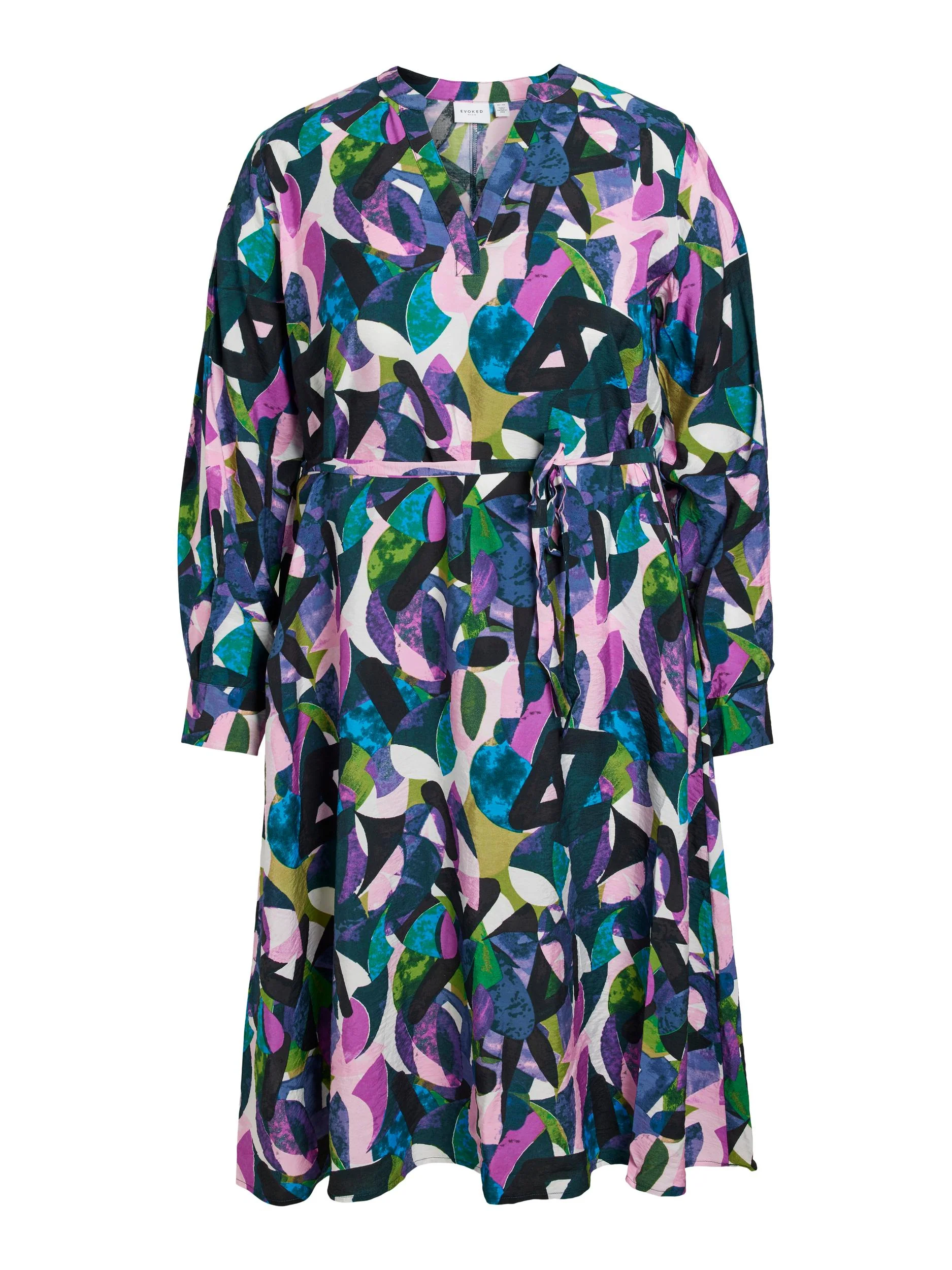VIENNA MIDI DRESS (MULTI) - Image 6