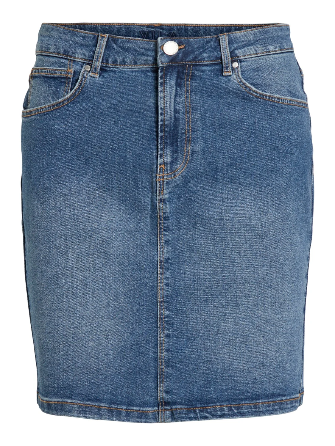 VIJO DENIM SKIRT (MEDIUM BLUE) - Image 5