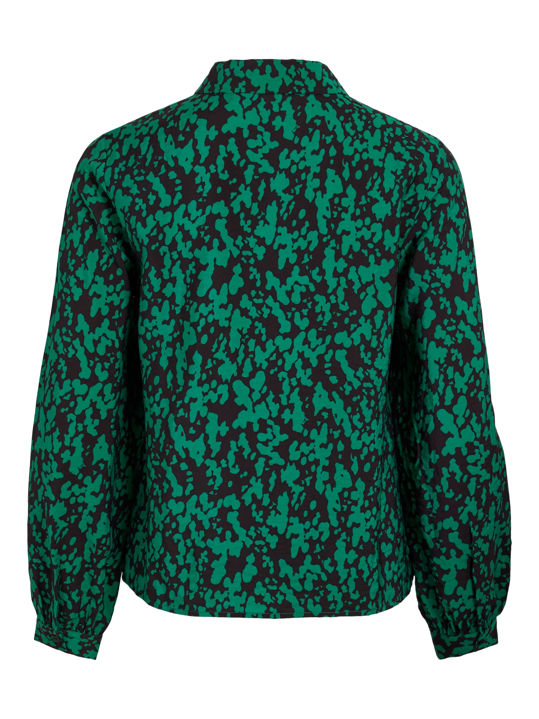 VIKARMA SHIRT (GREEN GRAPHIC) - Image 3