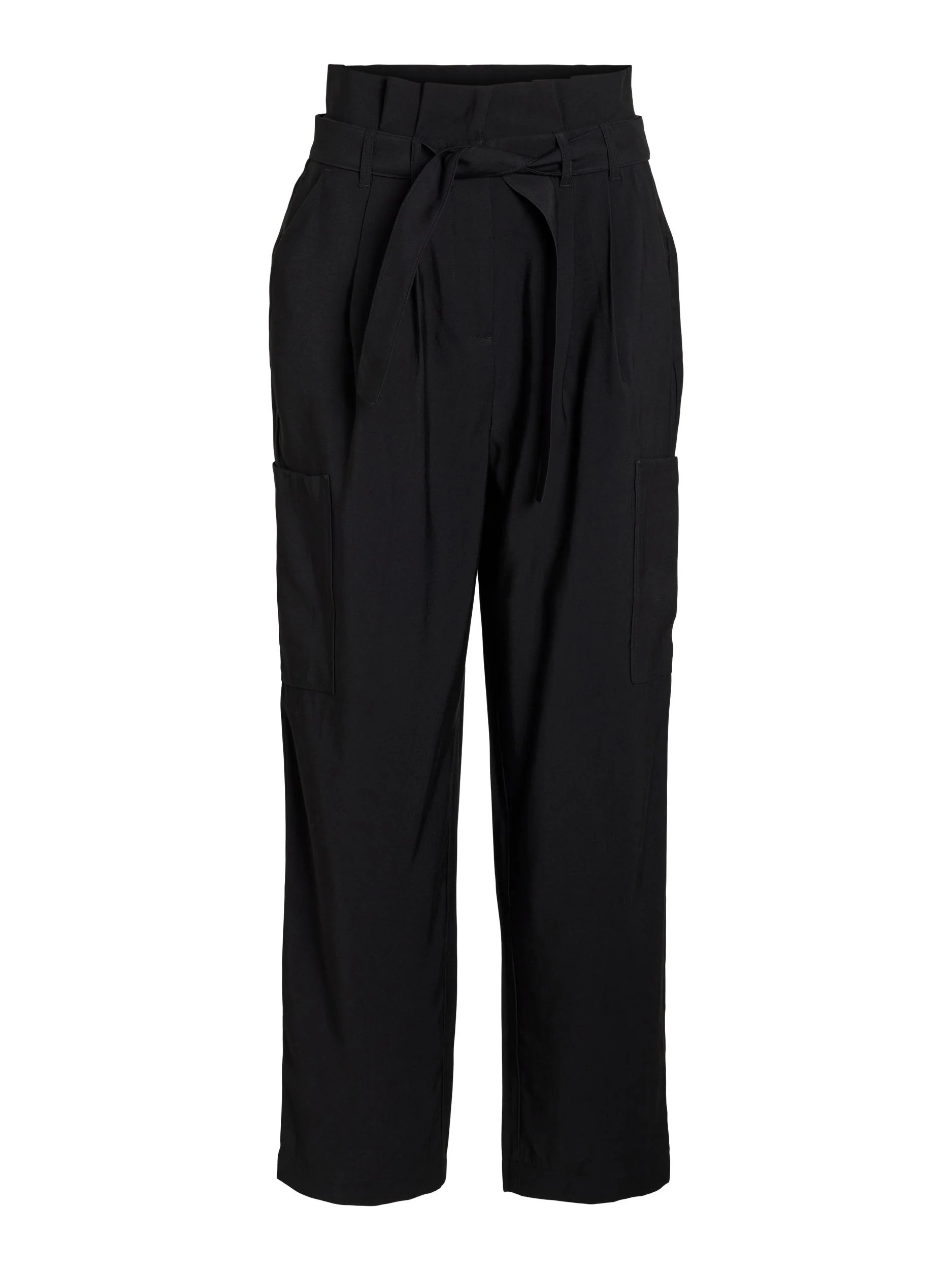 VILLO WIDE LEG PANTS (BLACK)