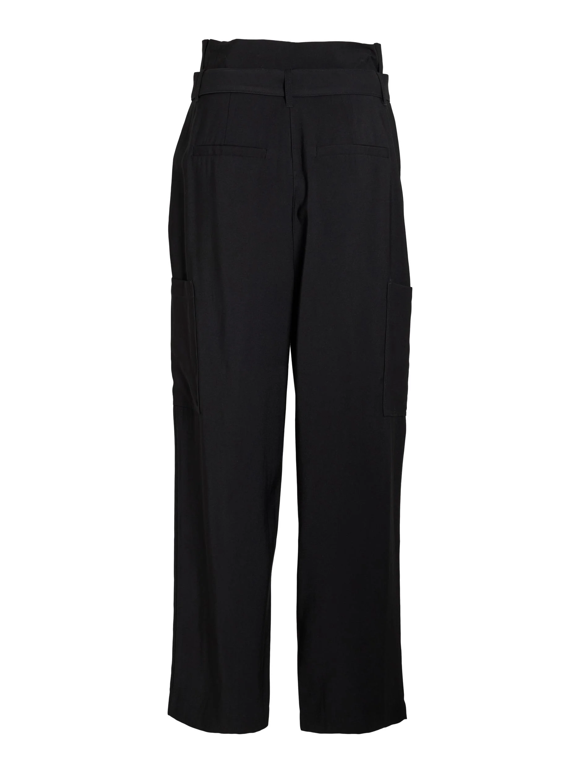 VILLO WIDE LEG PANTS (BLACK) - Image 2