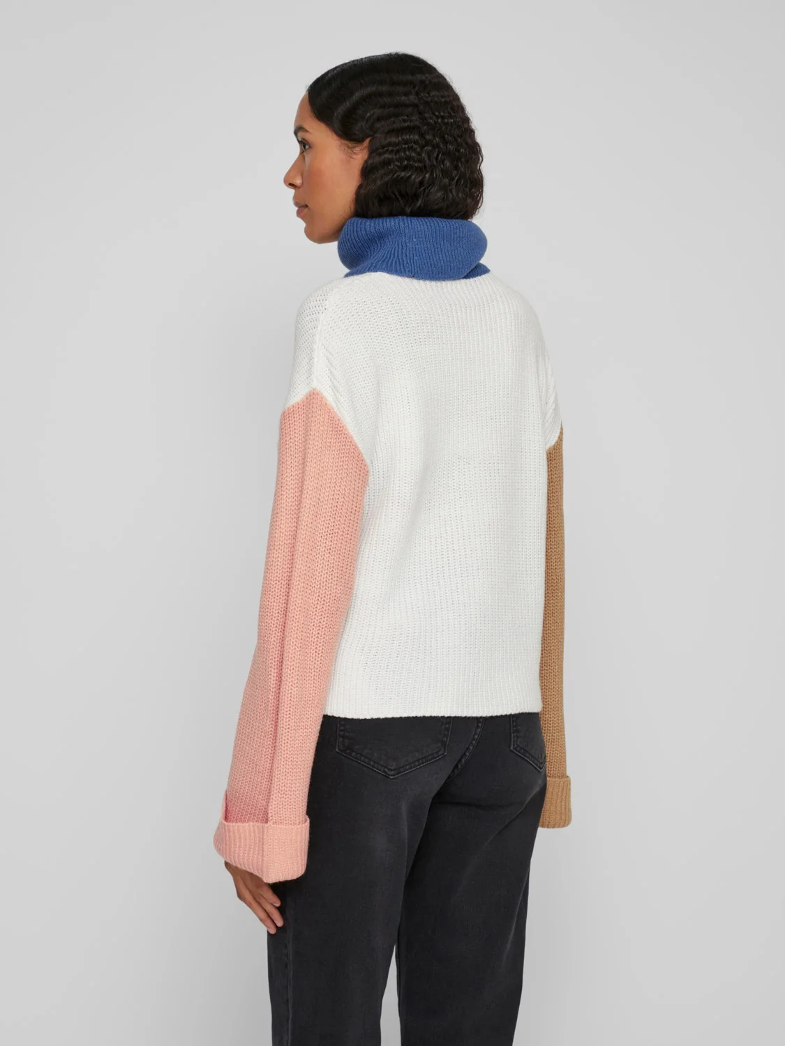 VINA ROLL NECK JUMPER (WHITE ALYSSUM) - Image 6