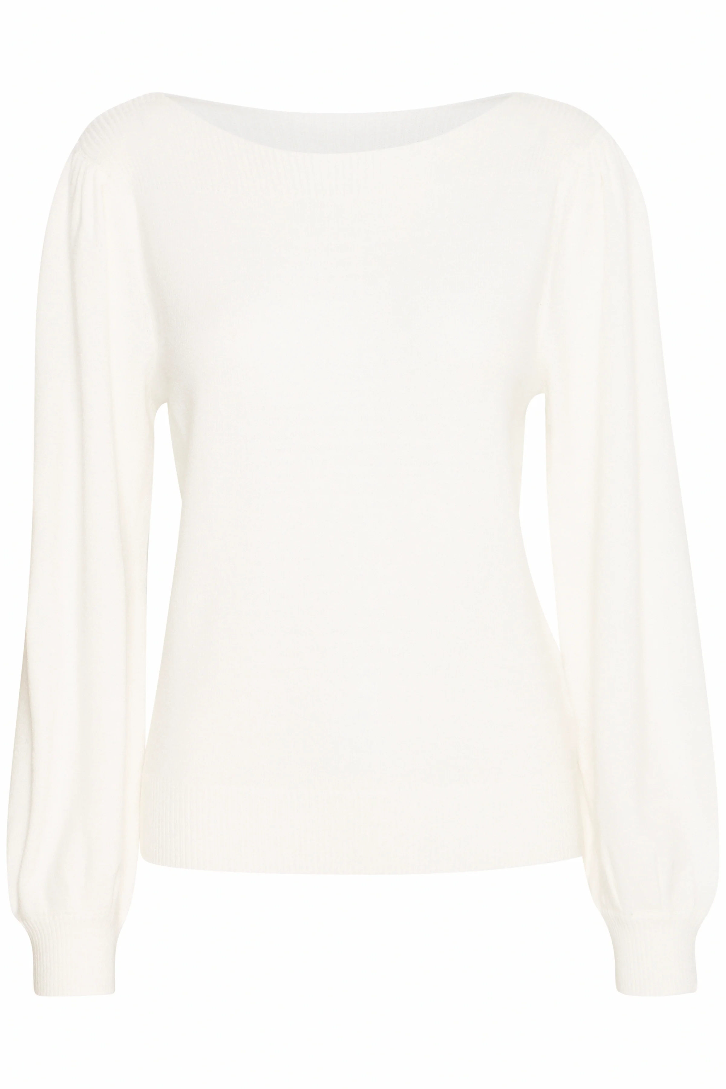 Virelle Boatneck Jumper (Cloud Dancer) - Image 6