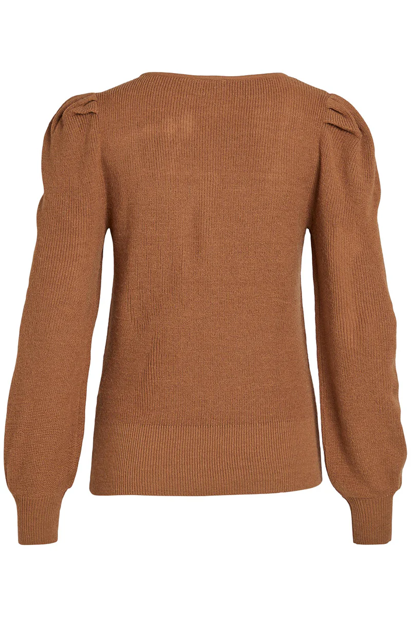 Visee Square Neck Top (Toasted Coconut) - Image 4