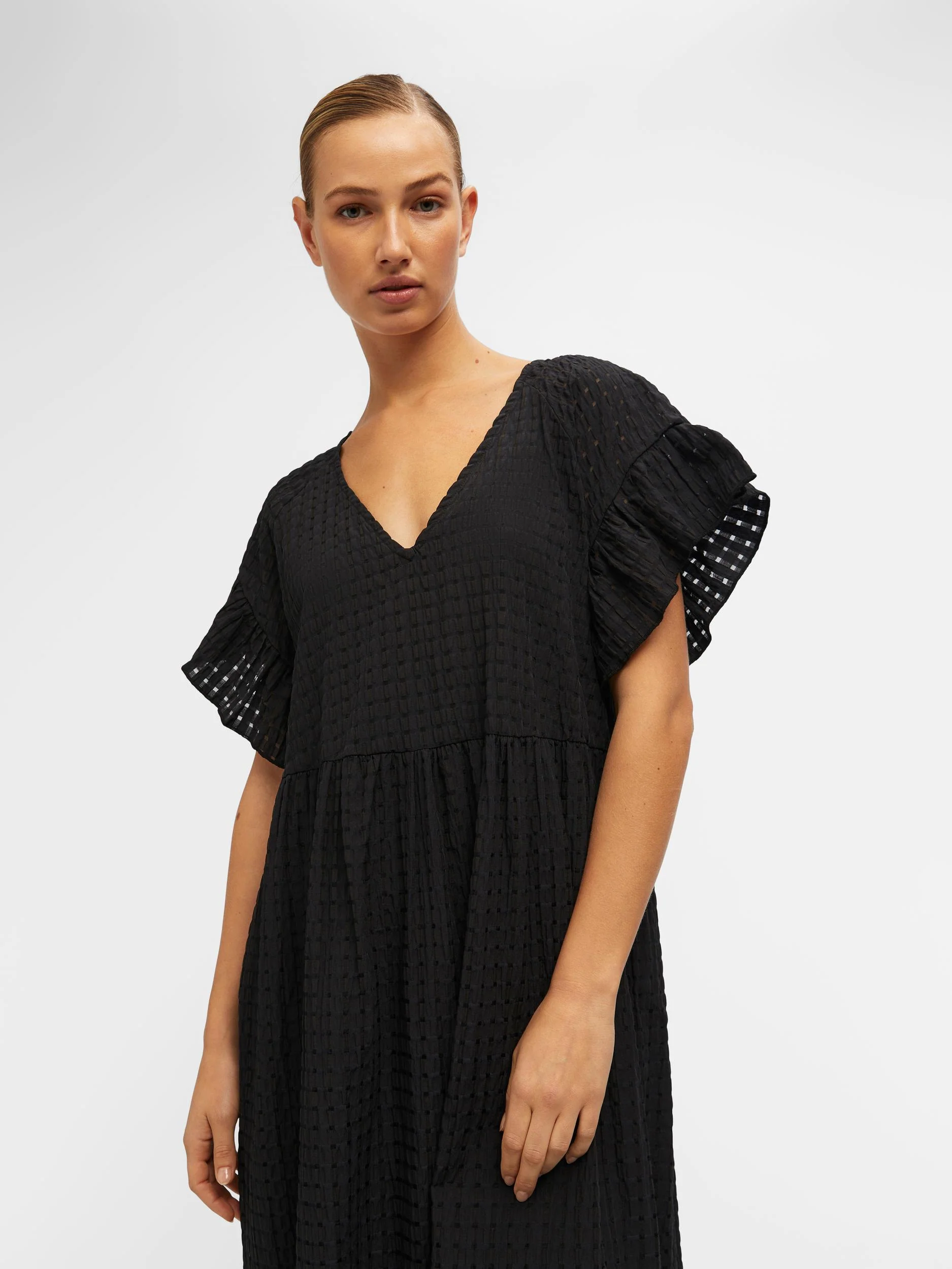Vitar Maxi Dress (Black) - Image 2