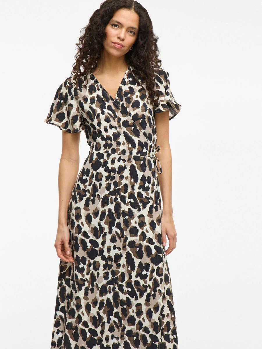 Viv Wrap Maxi Dress (Birch/Astrid) - Image 3