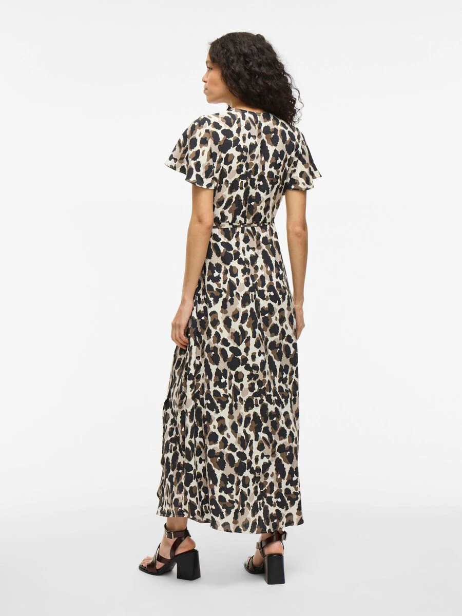 Viv Wrap Maxi Dress (Birch/Astrid) - Image 5
