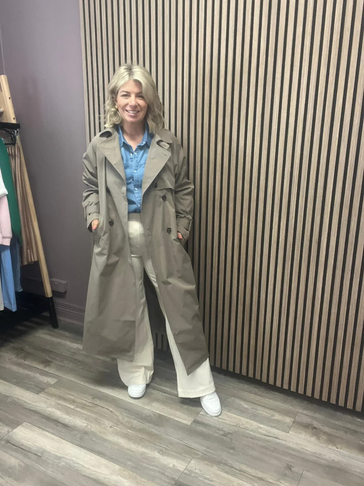 VIVIANNA TRENCHCOAT (WALNUT) - Image 6