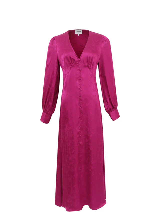 Wendy Midi Dress (Violin Cerise) - Image 4