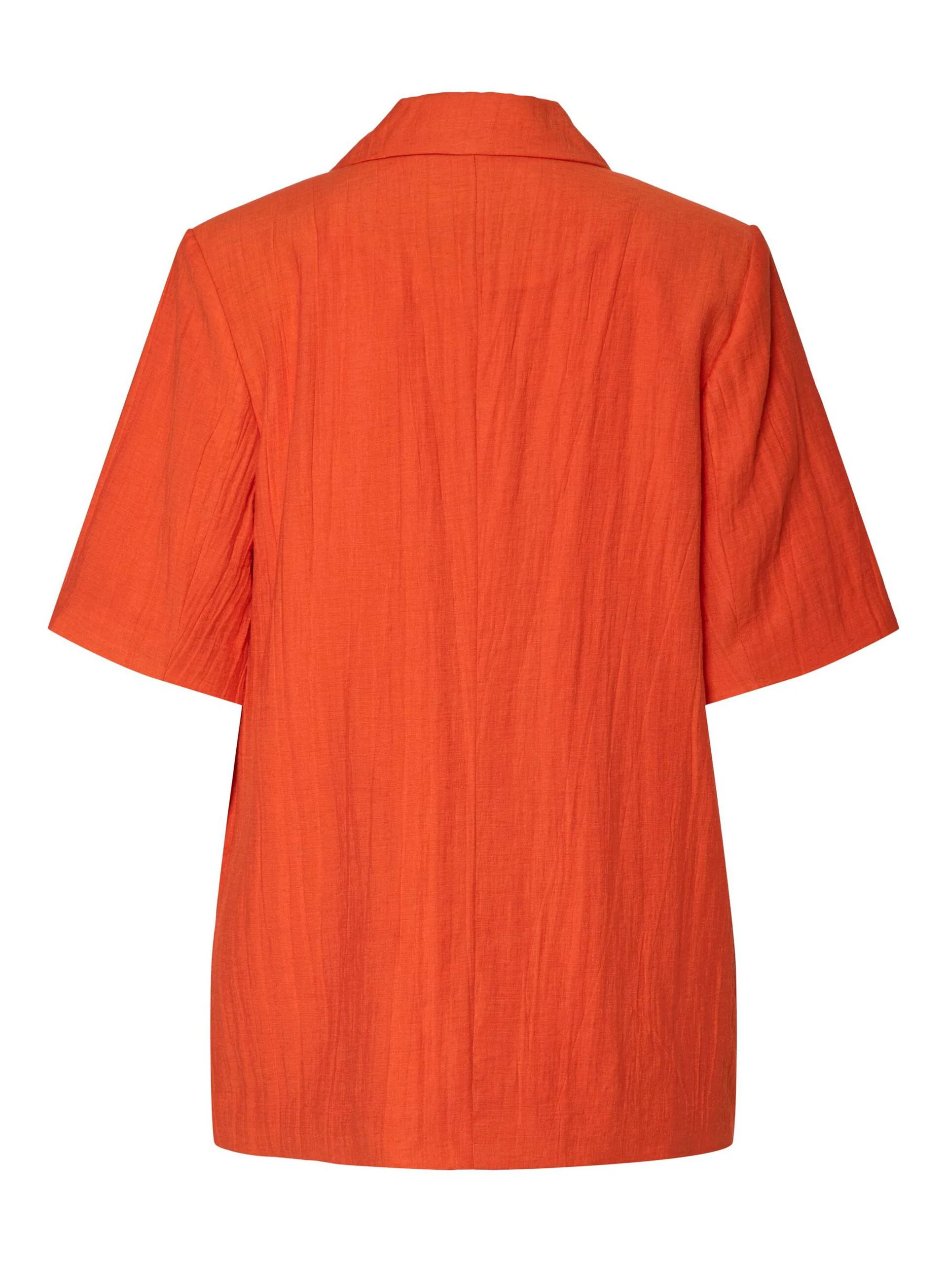 Weston Short Sleeve Blazer (Cherry Tomato) - Image 6