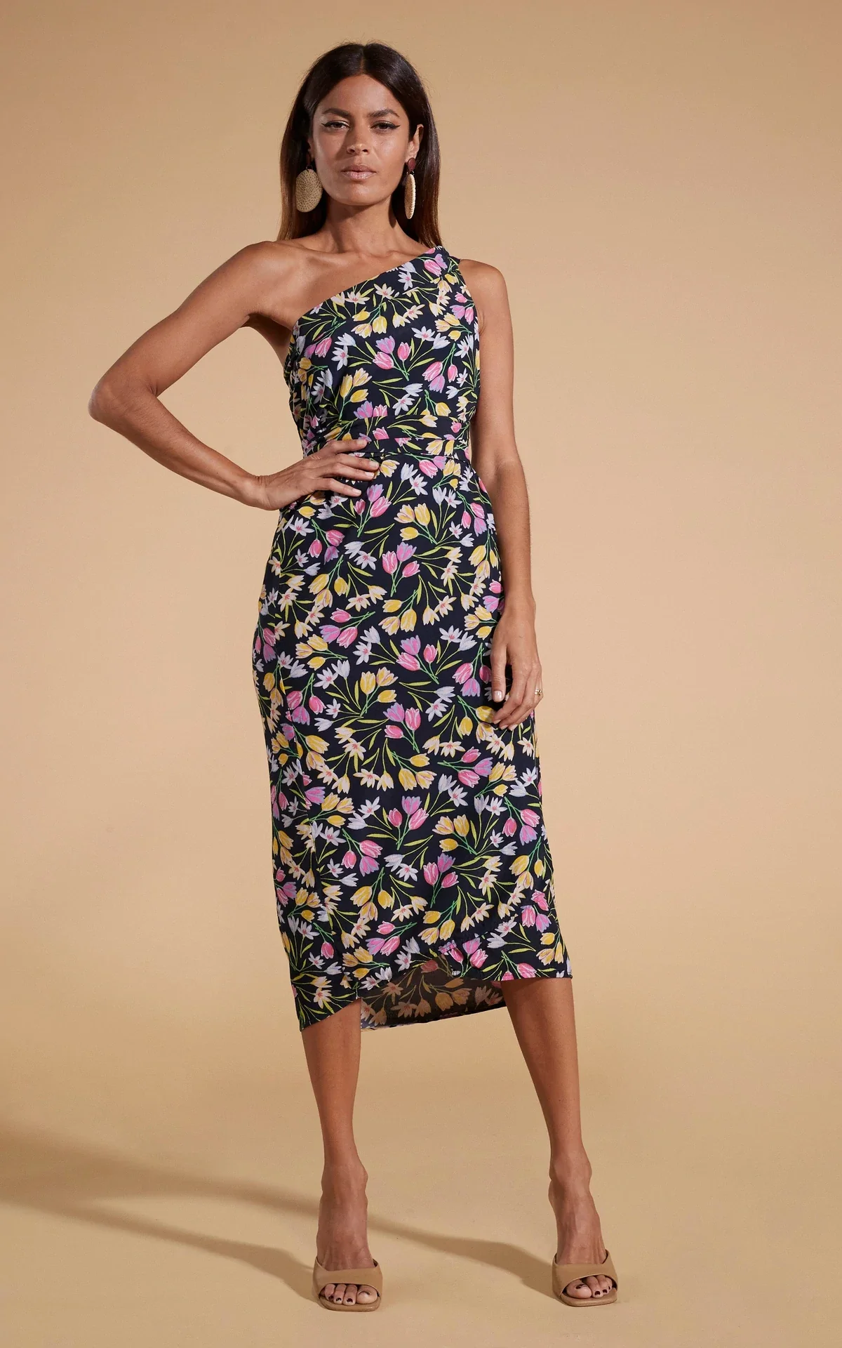 Whitney Maxi Wrap Skirt (Citrus Tulip) - Image 4