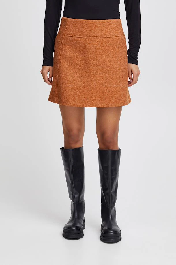 WILMA MINI SKIRT (SUGAR ALMOND) - Image 2
