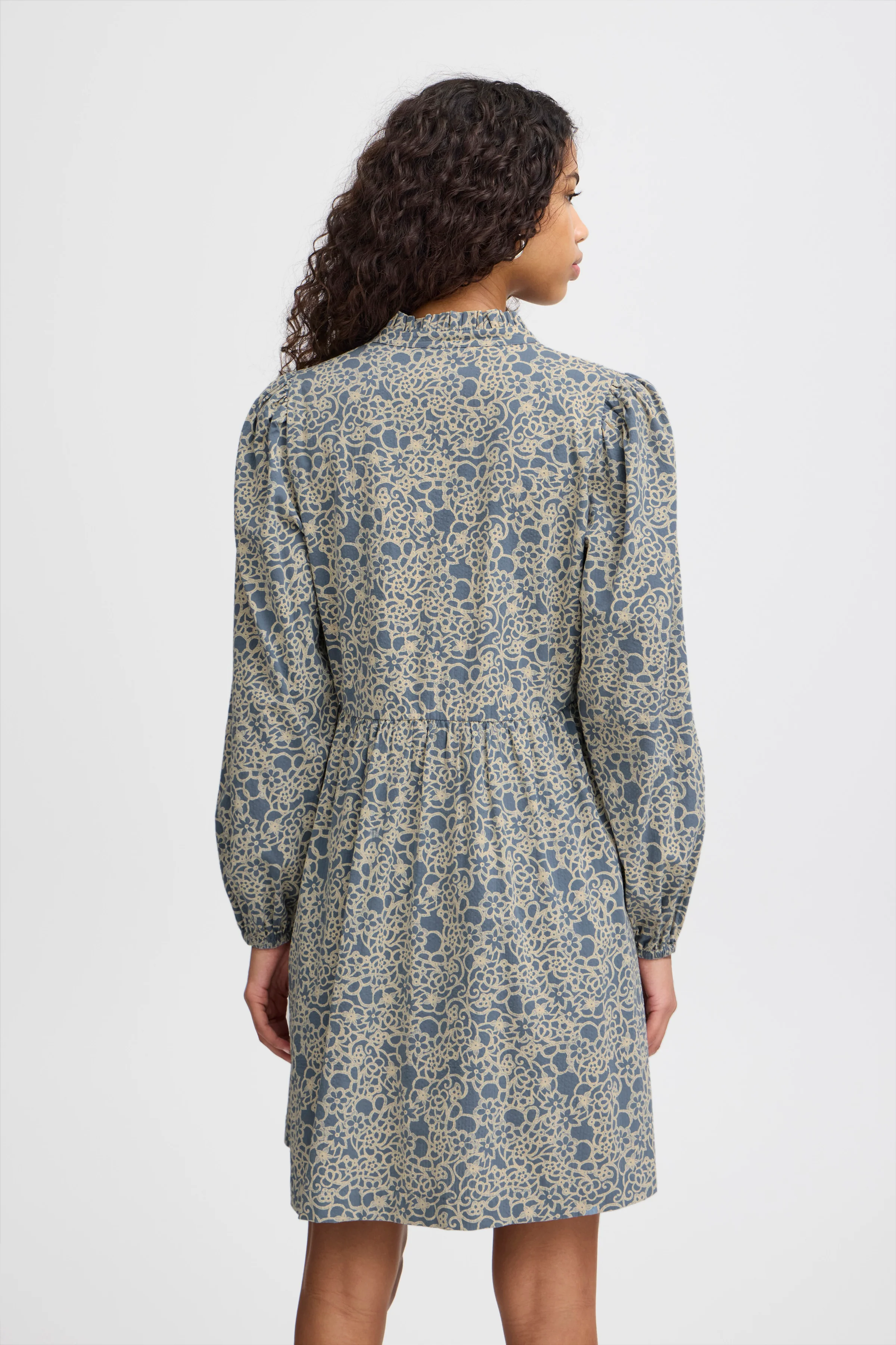 Wissa Mini Dress (Blue Mirage Flower) - Image 4