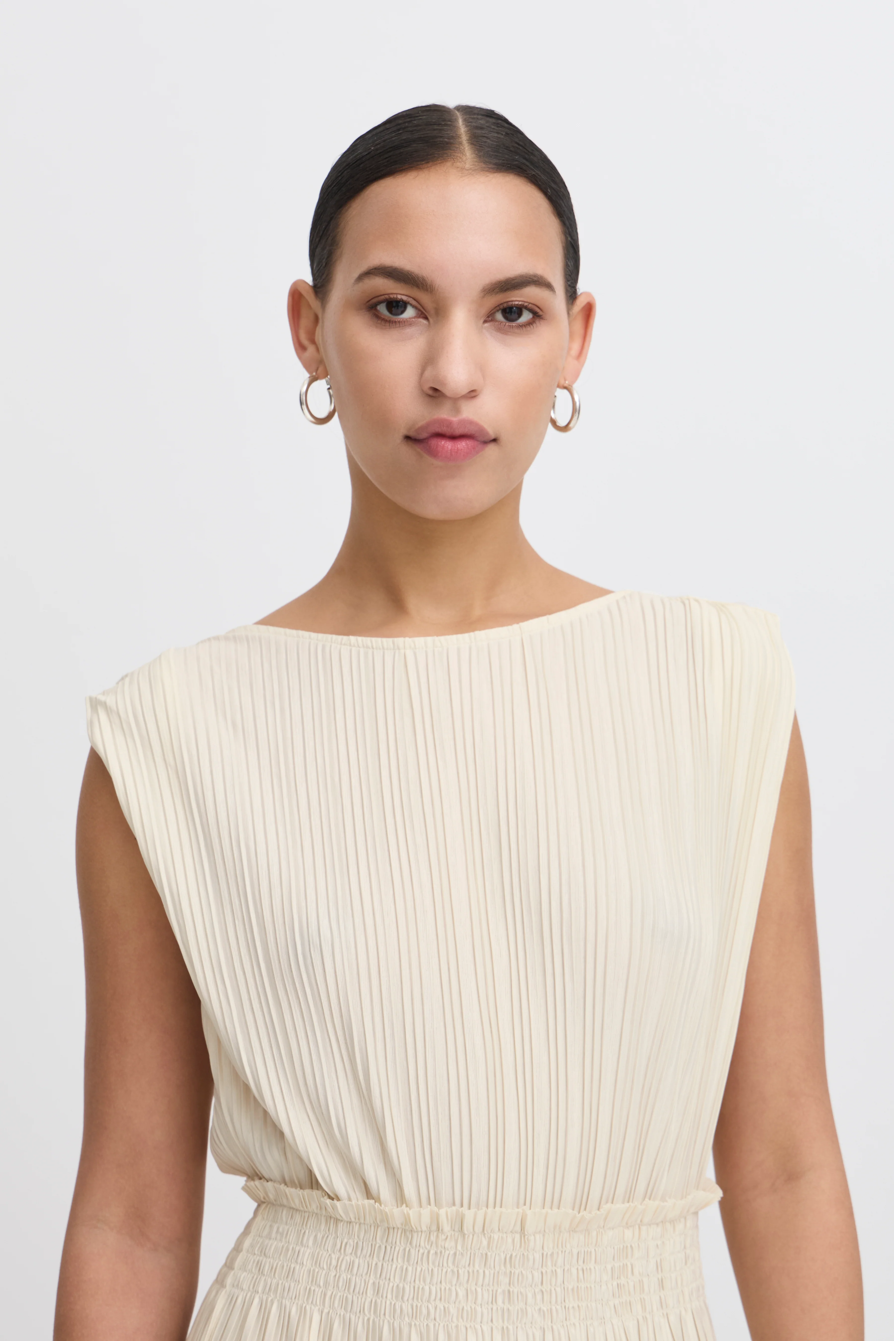 Yvette Sleeveless Maxi Dress (Birch) - Image 3