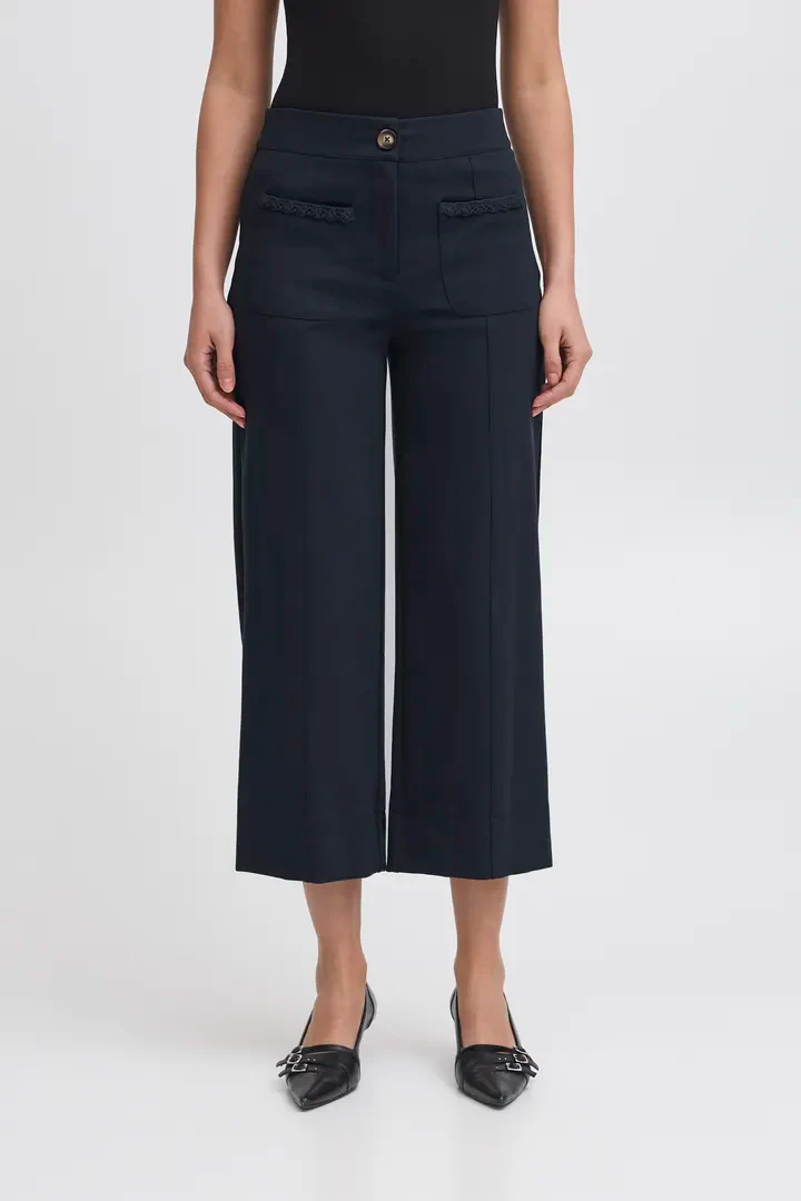 Yvonne Cropped Pants (Total Eclipse) - Image 2
